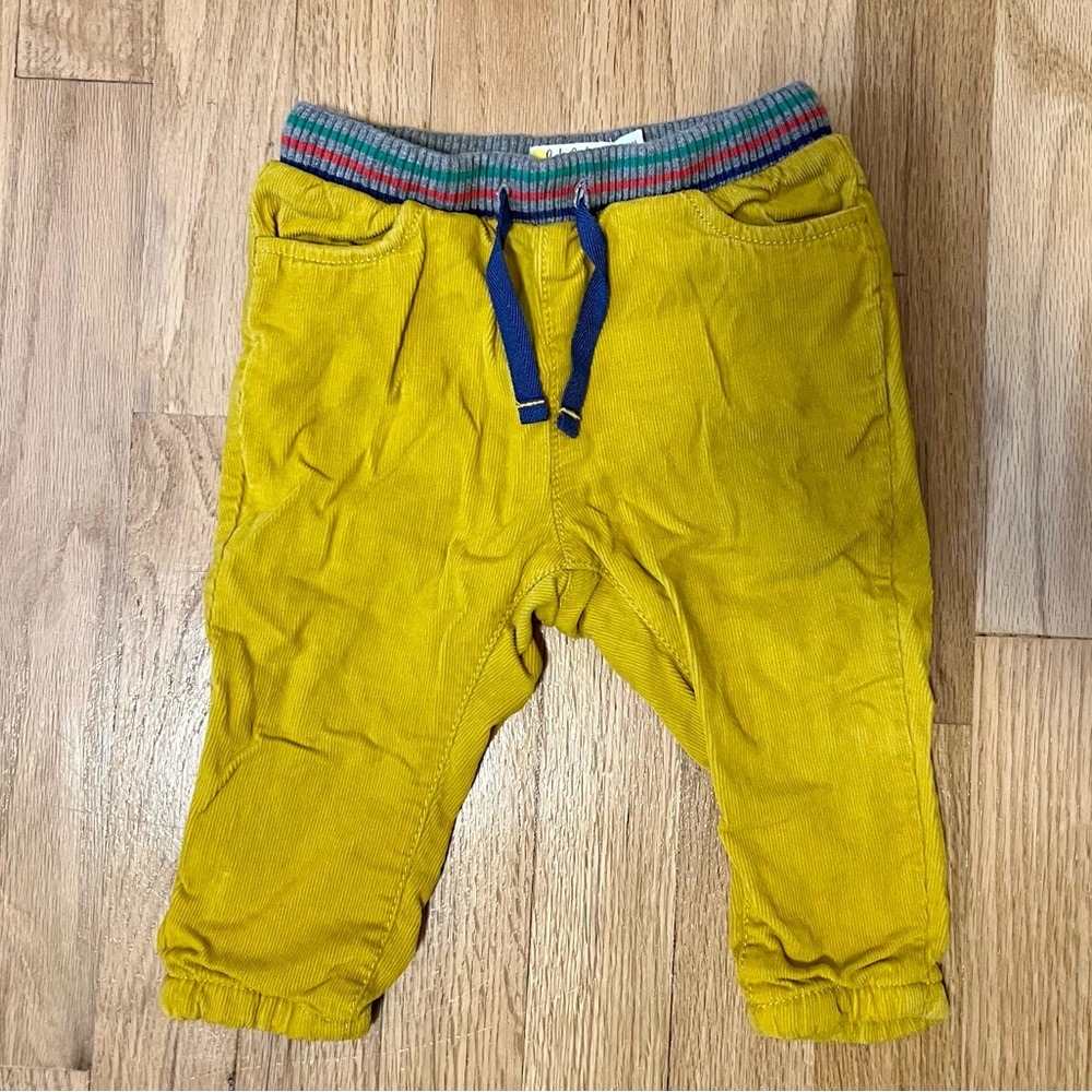 Baby Boden Lined Corduroy Pants